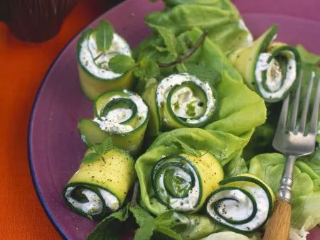 Zucchini-Röllchen